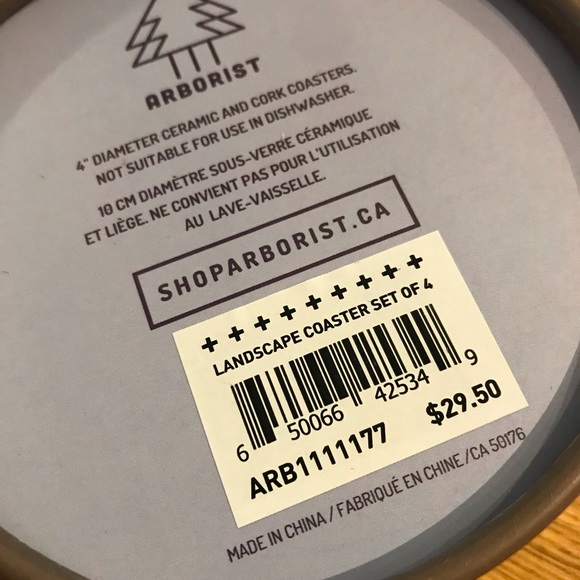 🇨🇦Set of 4 Canada Coasters - Arborist - Eh - Canadian🇨🇦 🌲 - Picture 3 of 9